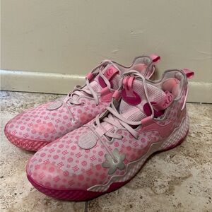 Adidas Harden Vol 6 Monogram Pink Cloud Men’s Basketball Shoes Size 18 GW9033